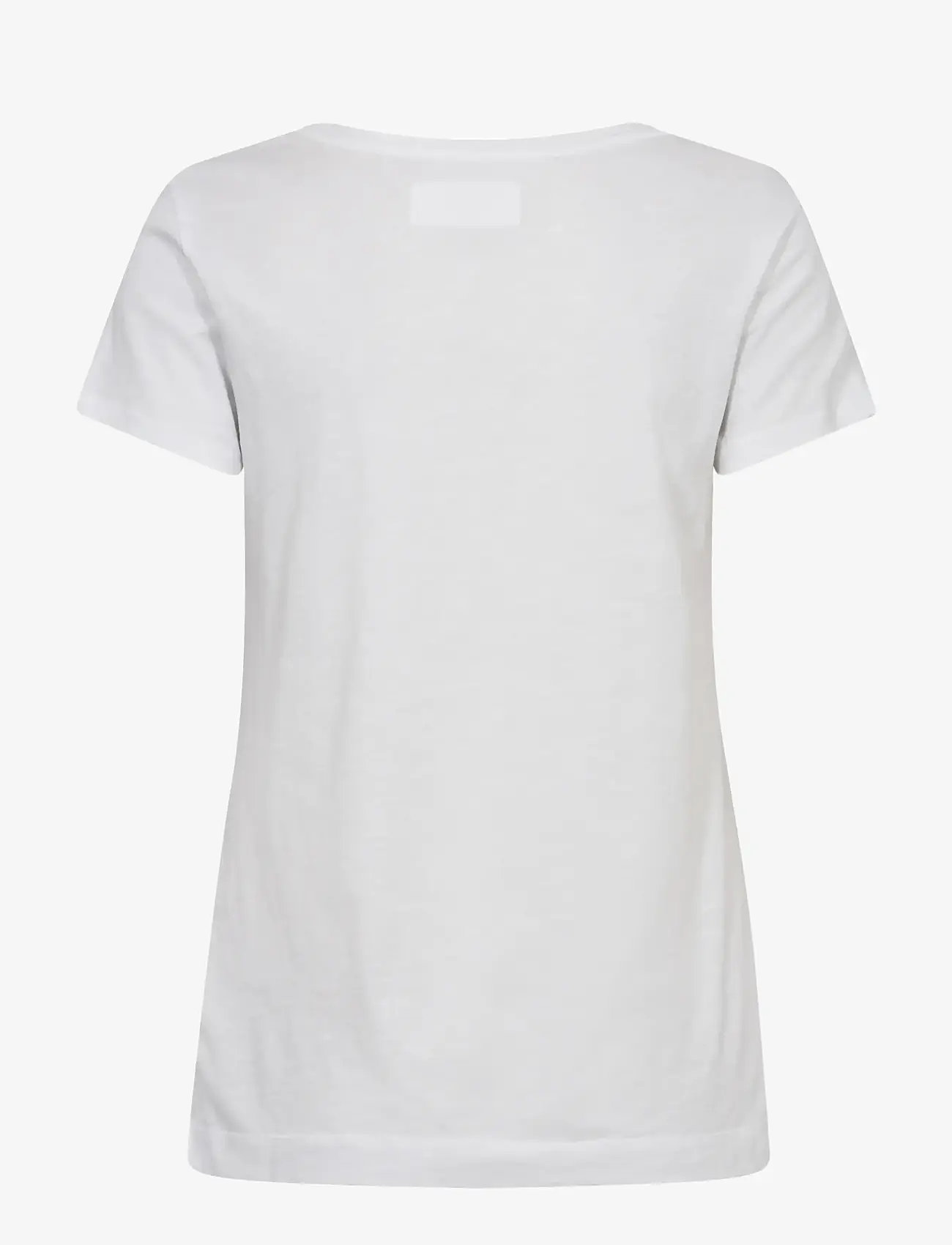 MOS MOSH - MMArden Organic O-Ss Tee - t-shirts - white - 0