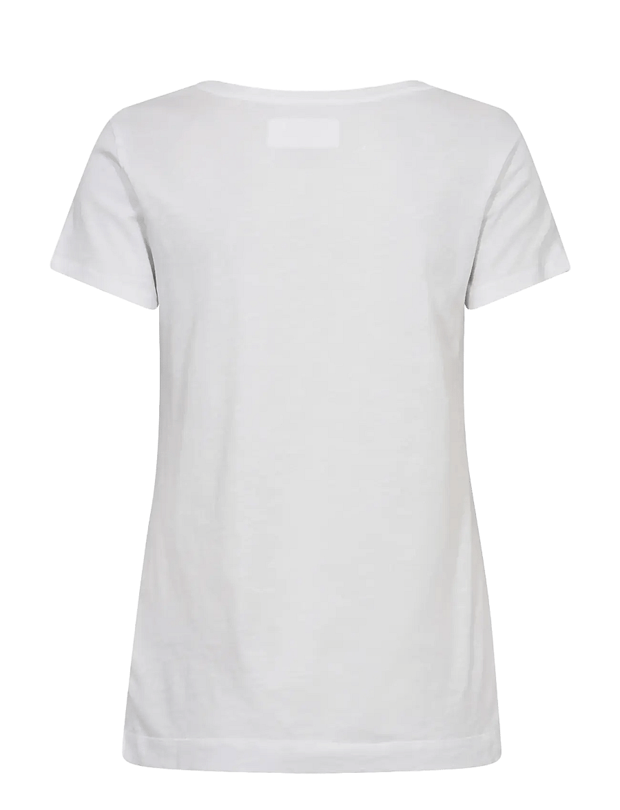 MOS MOSH - MMArden Organic O-Ss Tee - t-krekli - white - 0