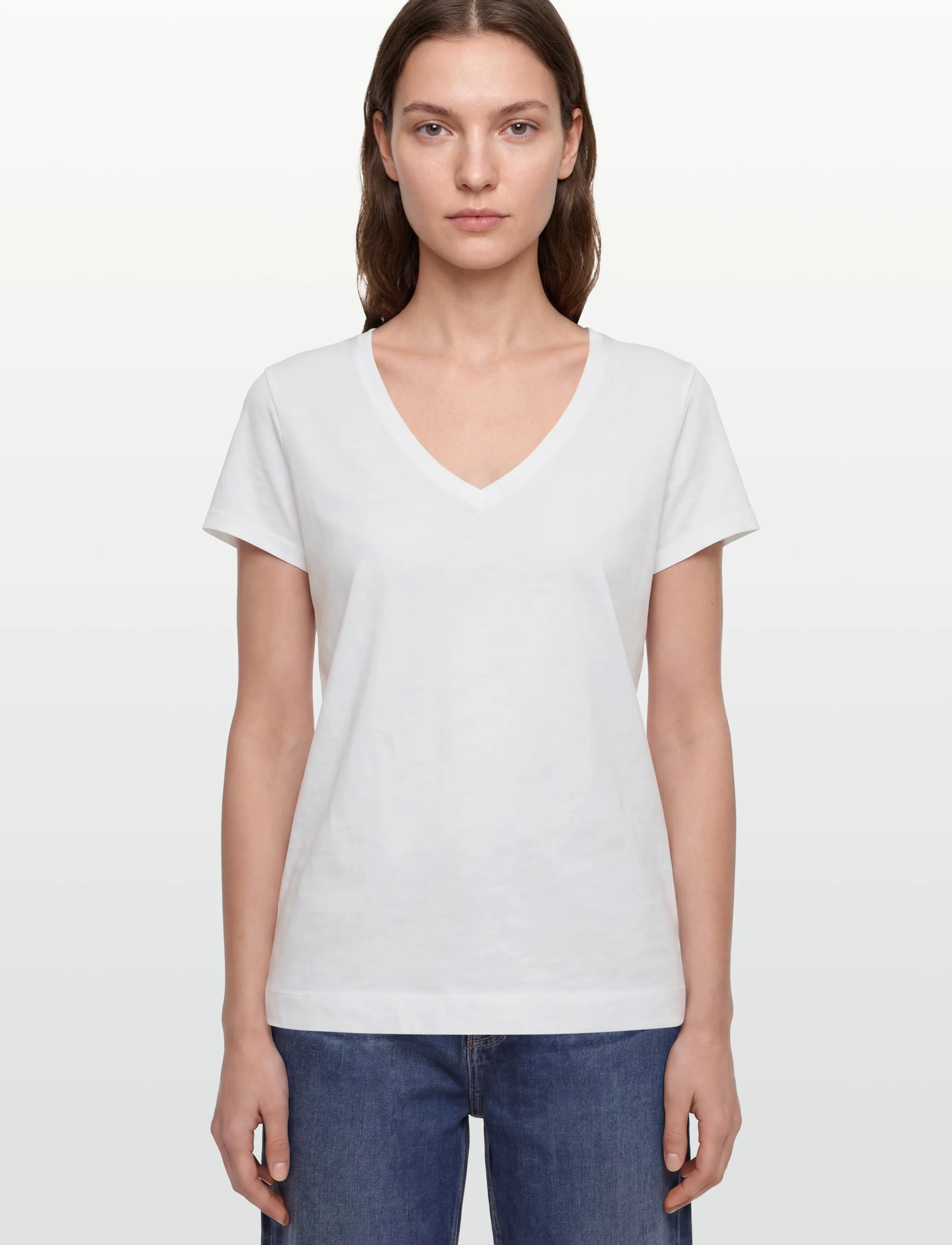 Mos Mosh Mmarden Organic V-Ss Tee t-shirts dam – bild 2