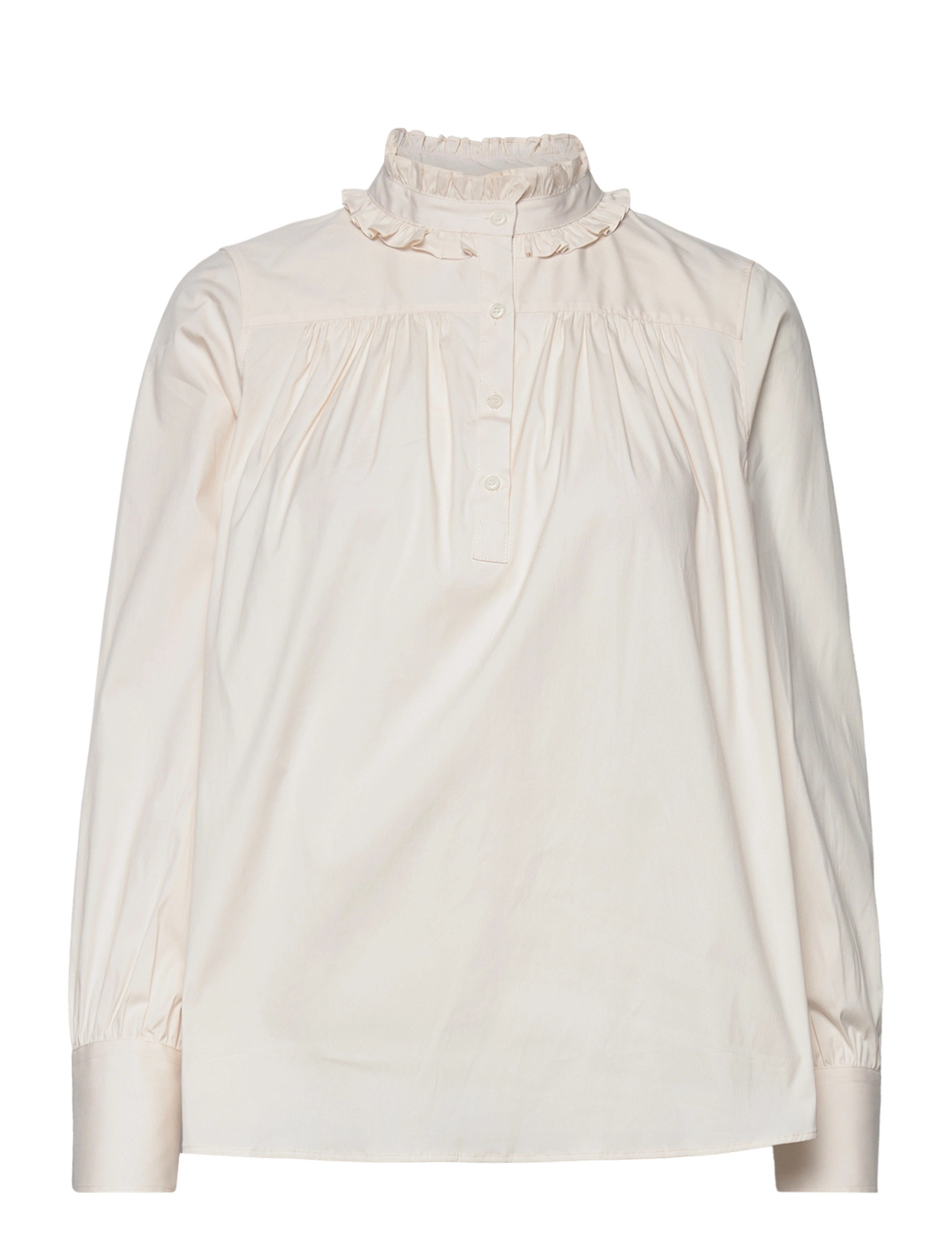 MOS MOSH Hattie Ls Bluse Cream - XS - Damen