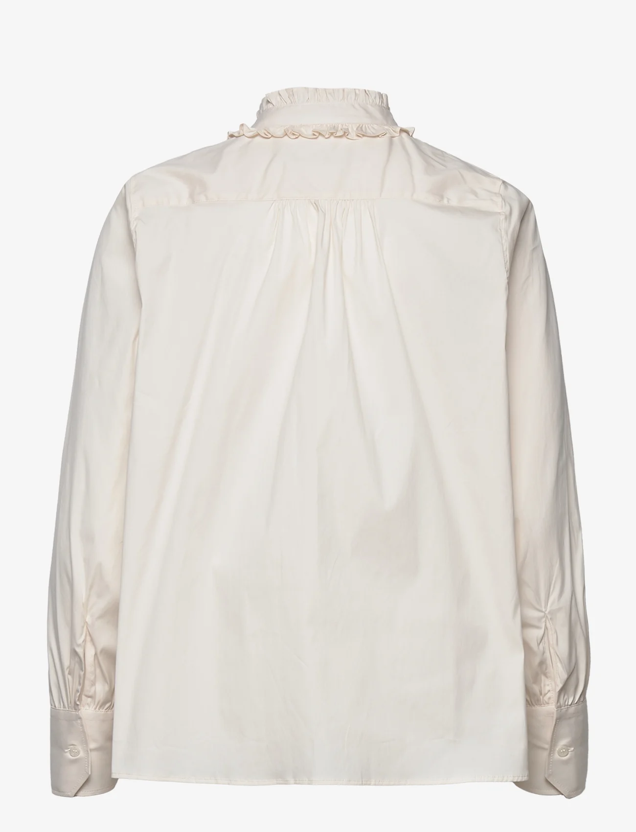 MOS MOSH - Hattie LS Blouse - long-sleeved blouses - ecru - 1