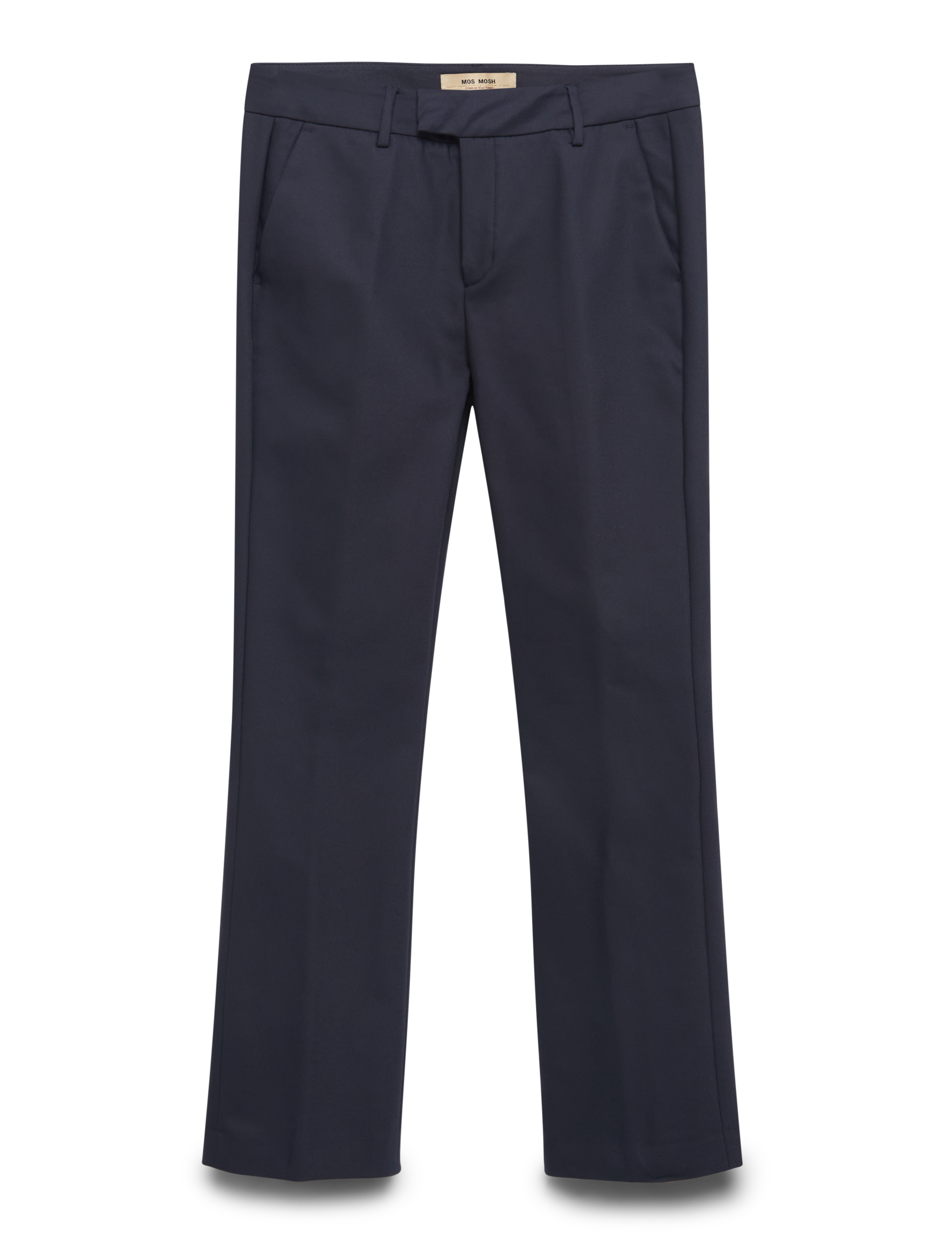MOS MOSH Mmellen Night Pant, 40, Trousers, Marineblau - Straight Leg, Frauen
