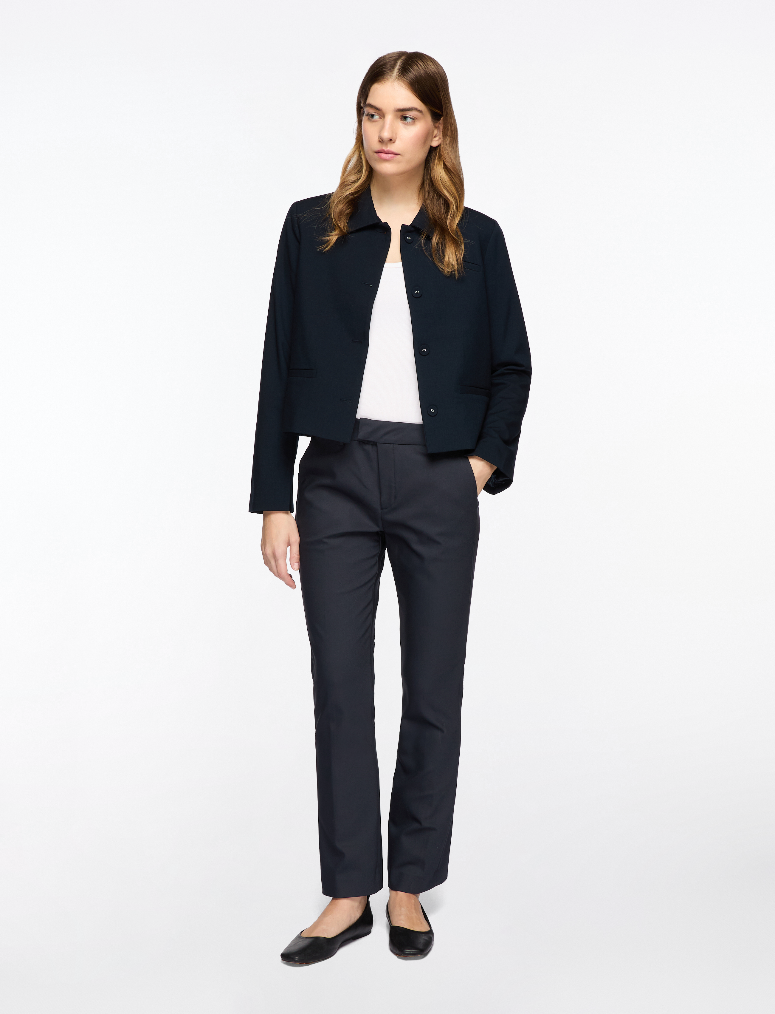 Mos Mosh Mmellen Night Pant kostymbyxor dam – bild 2