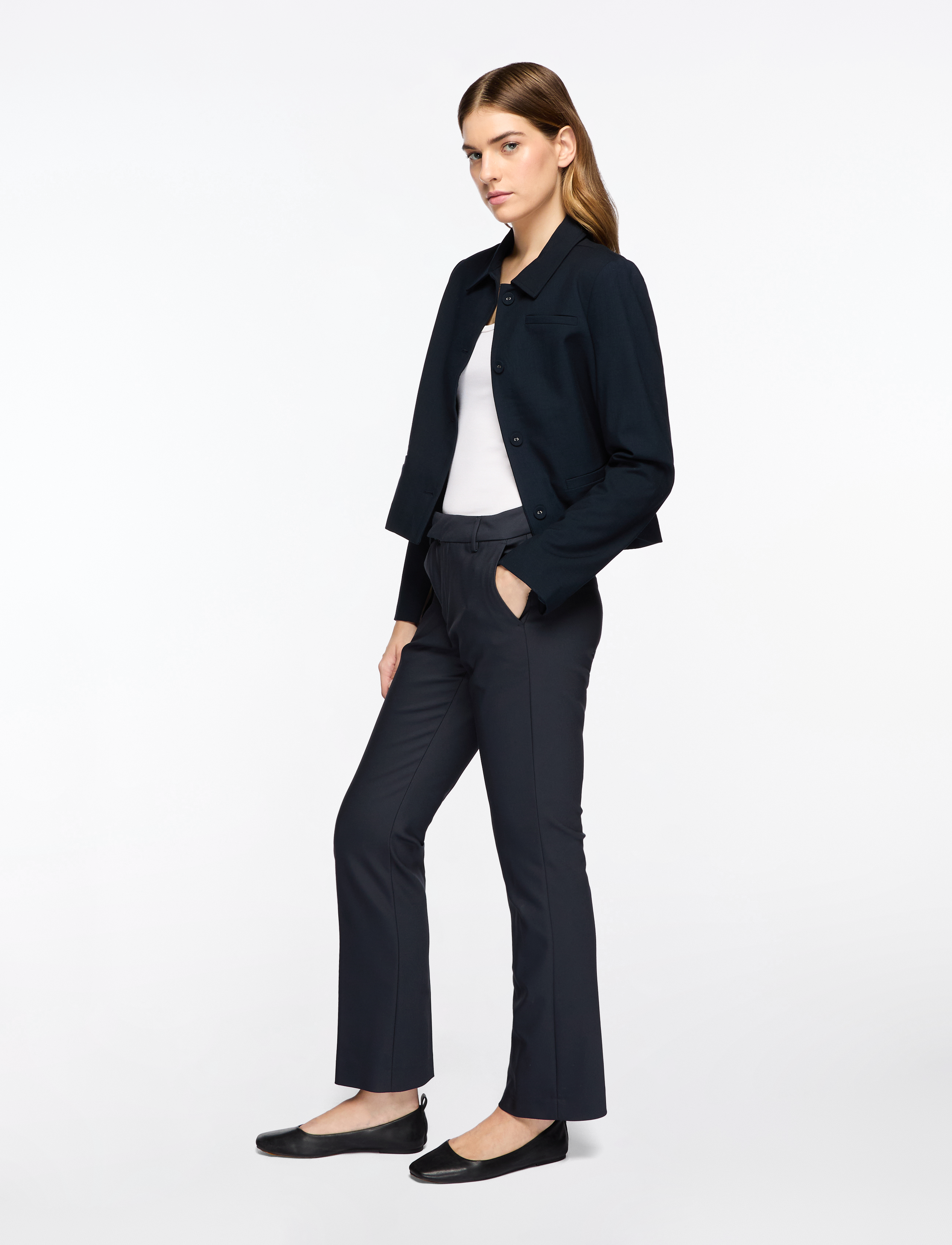 Mos Mosh Mmellen Night Pant kostymbyxor dam – bild 3