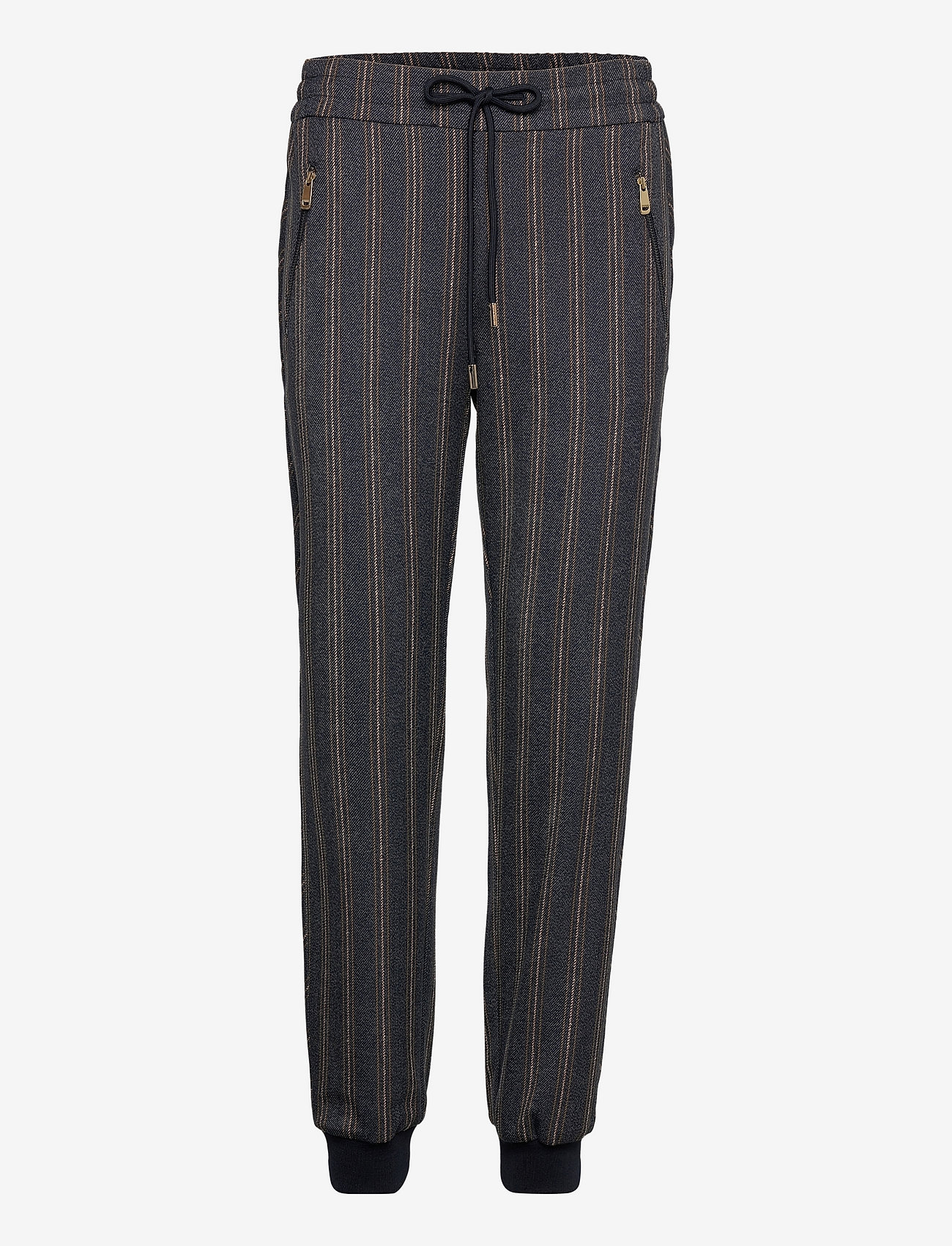 MOS MOSH - Lucie Montez Stripe Pant - salute navy - 0