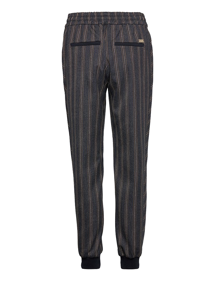 MOS MOSH - Lucie Montez Stripe Pant - salute navy - 1