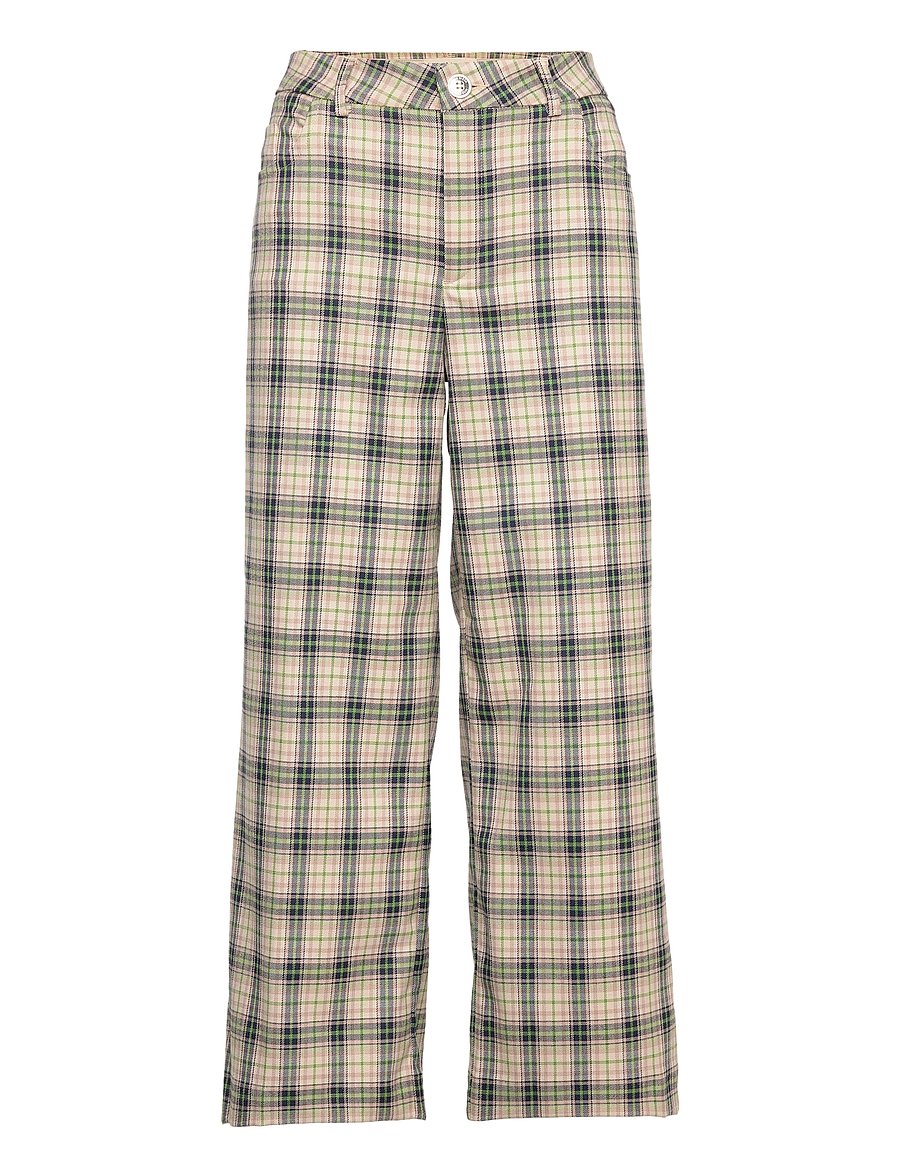MOS MOSH - Lay Stretch Twill Pant - raka byxor - forest green - 0