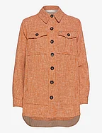Rian Aletta Shirt Jacket - HARVEST PUMPKIN MELANGE