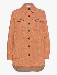 MOS MOSH - Rian Aletta Shirt Jacket - kvinder - harvest pumpkin melange - 0