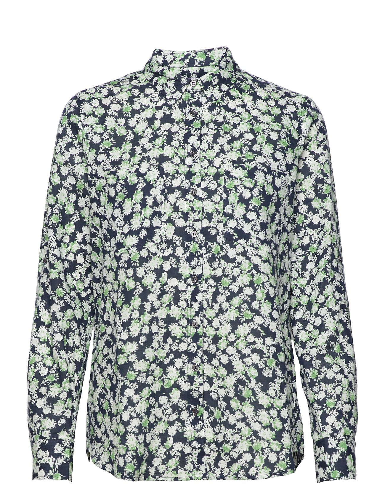 Kaia Bloom Linen Shirt - SALUTE