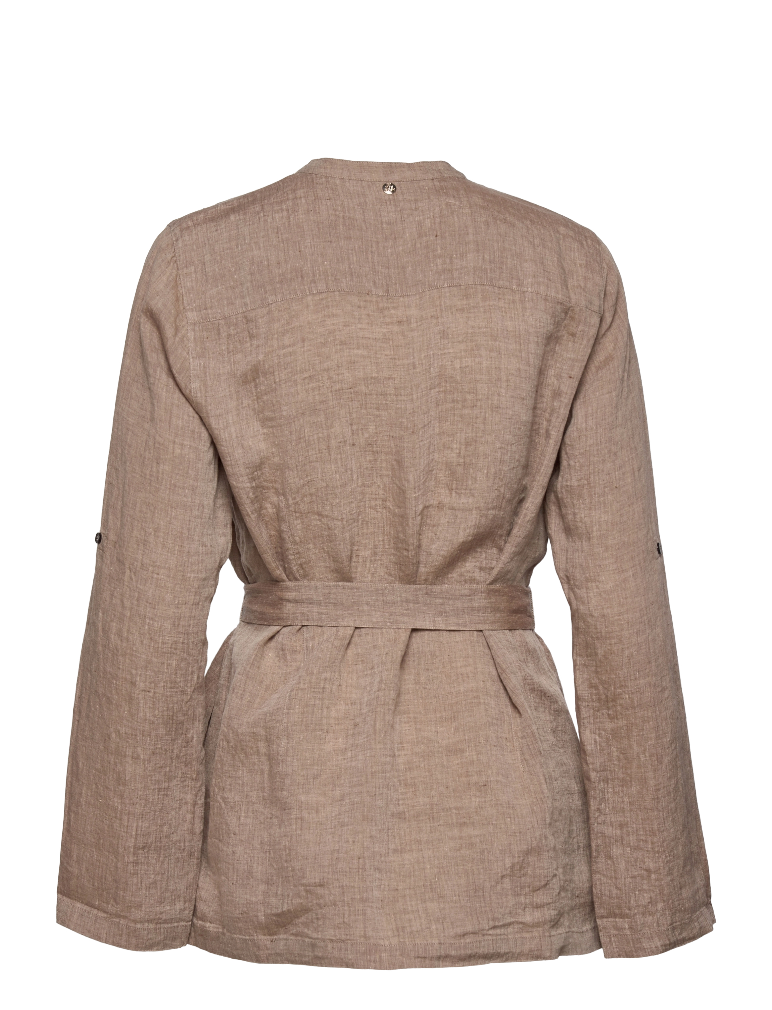 MOS MOSH - Arwen Linen Shirt - chocolate chip - 1