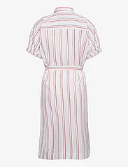 MOS MOSH - Stela Stripe Shirt Dress - skjortekjoler - harvest pumpkin - 1