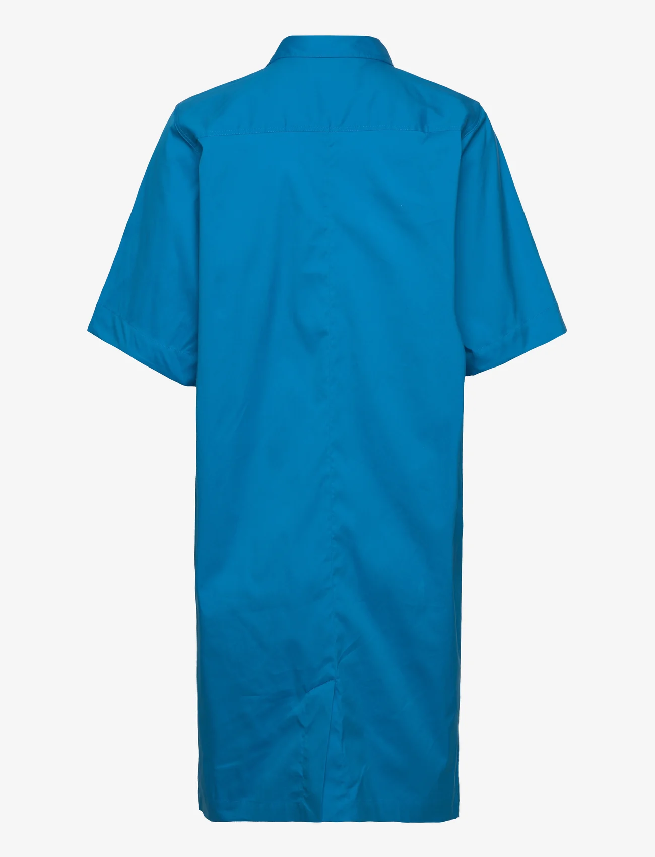 MOS MOSH - Carlee 3/4 Shirt Dress - särkkleidid - blue aster - 1