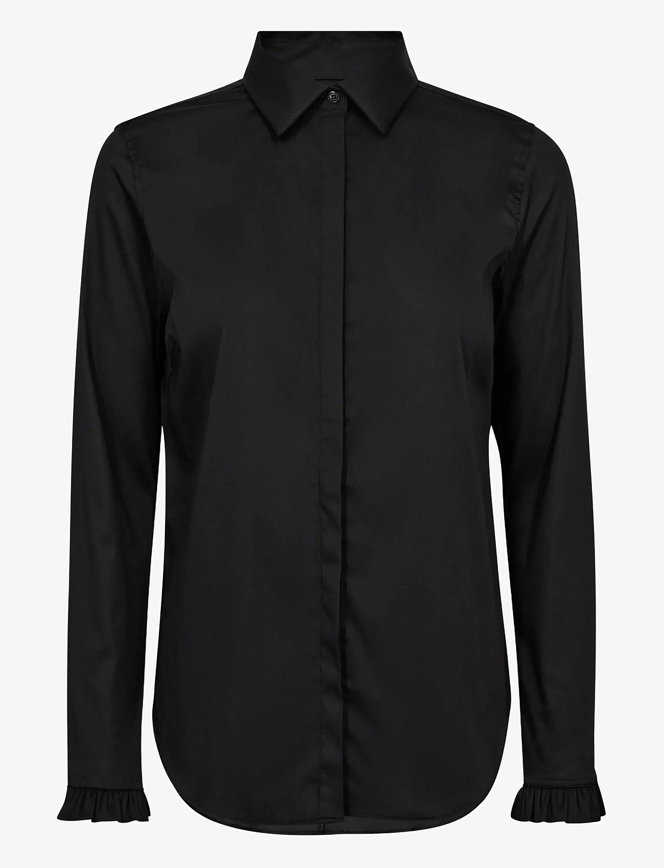 MOS MOSH - Mattie Flip Shirt - långärmade skjortor - black - 0