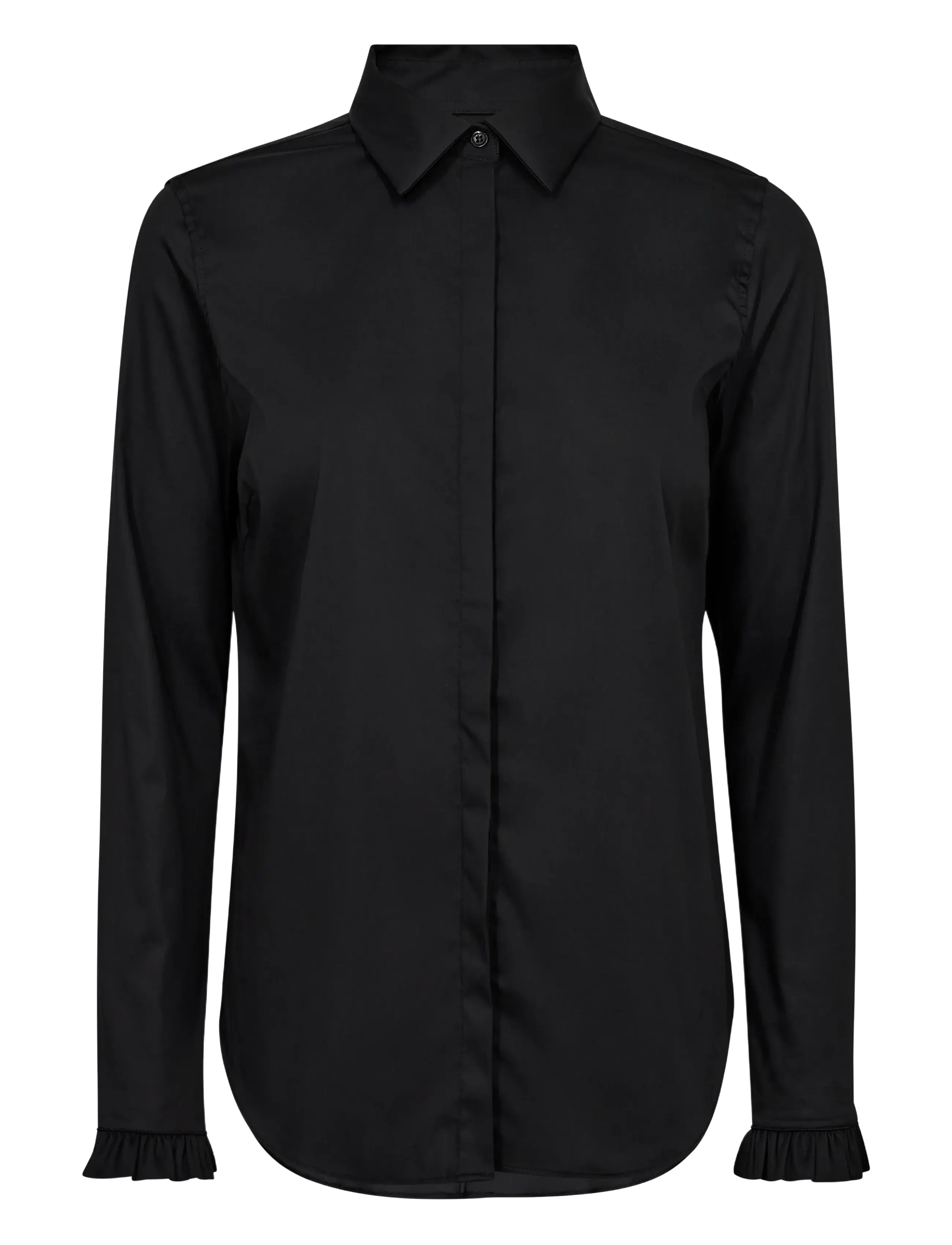 MOS MOSH MMMattie Flip Shirt - Bluser & Skjorter - BLACK / black