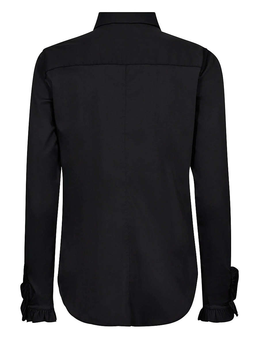 MOS MOSH - MMMattie Flip Shirt - langärmlige hemden - black - 2