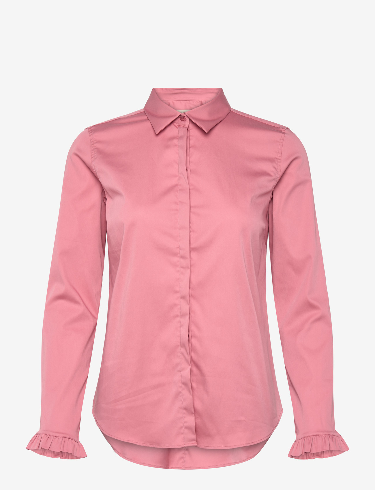 MOS MOSH - MMMattie Flip Shirt - long-sleeved shirts - dusty rose - 1