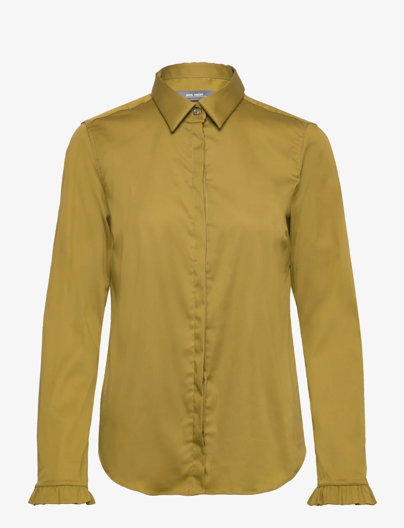 MOS MOSH - Mattie Flip Shirt - long-sleeved shirts - fir green - 0