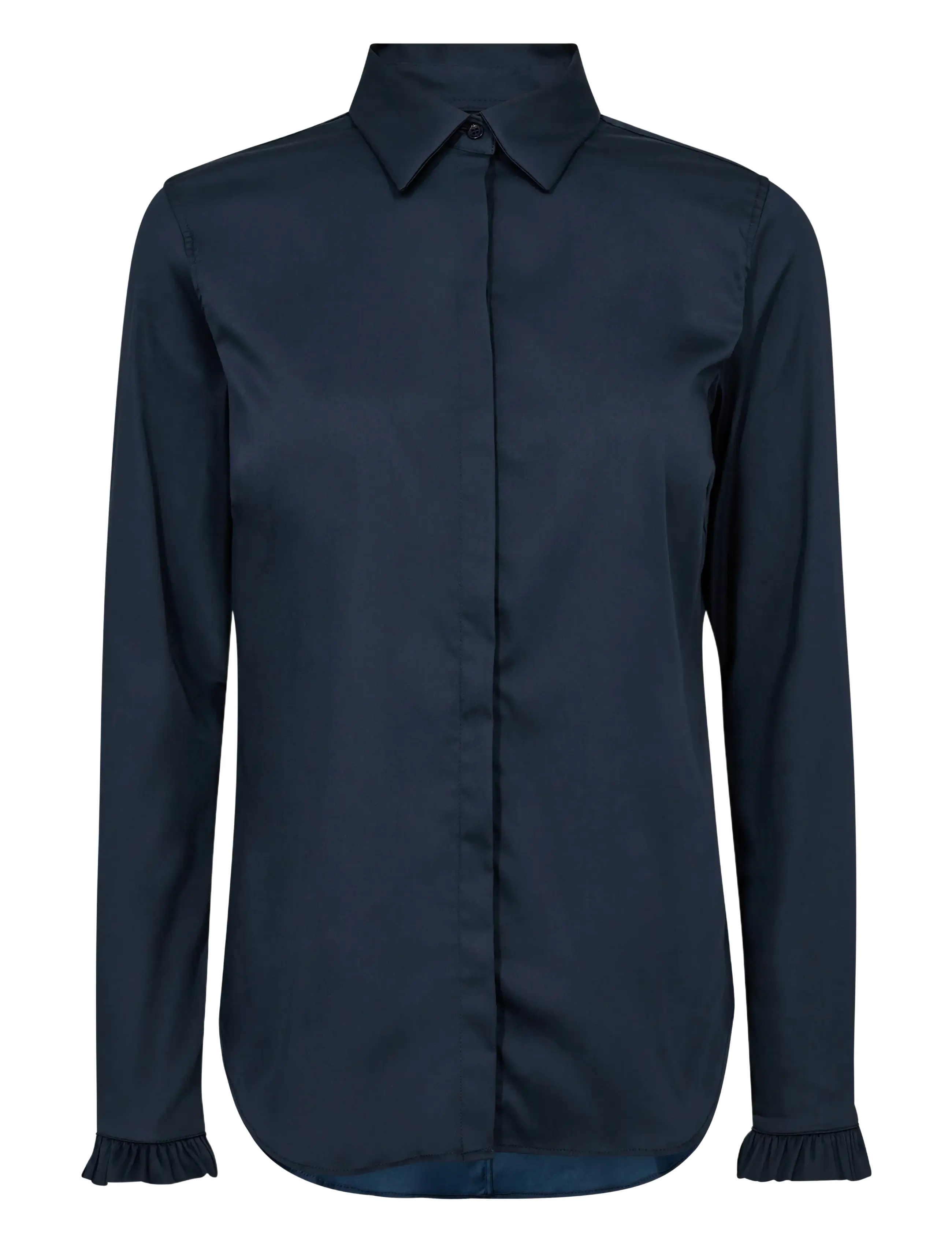 MOS MOSH MMMattie Flip Shirt - Bluser & Skjorter - NIGHT BLUE / navy