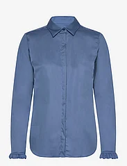 MOS MOSH - Mattie Flip Shirt - langærmede skjorter - quiet harbor - 0