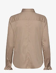 MOS MOSH - Mattie Flip Shirt - langärmlige hemden - savannah tan - 1