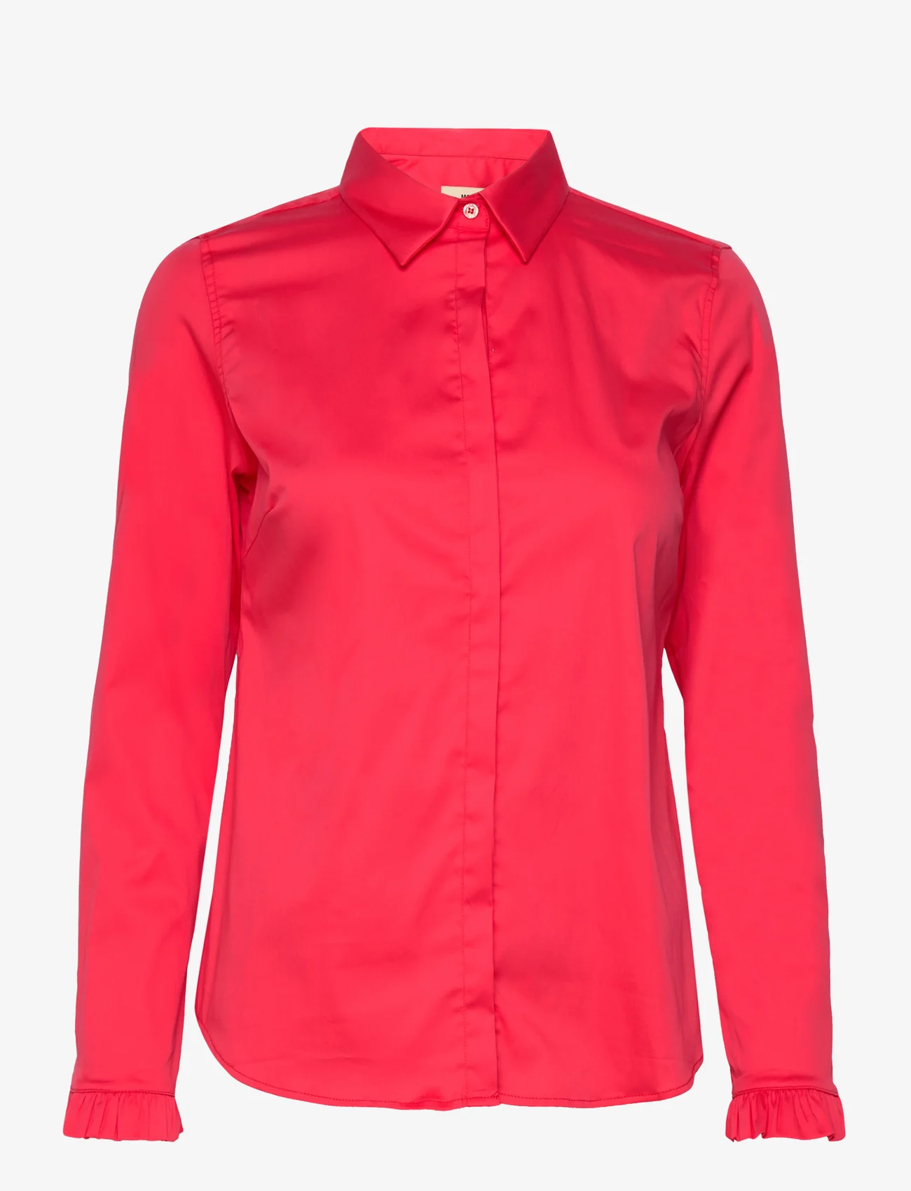 MOS MOSH - Mattie Flip Shirt - langærmede skjorter - teaberry - 0