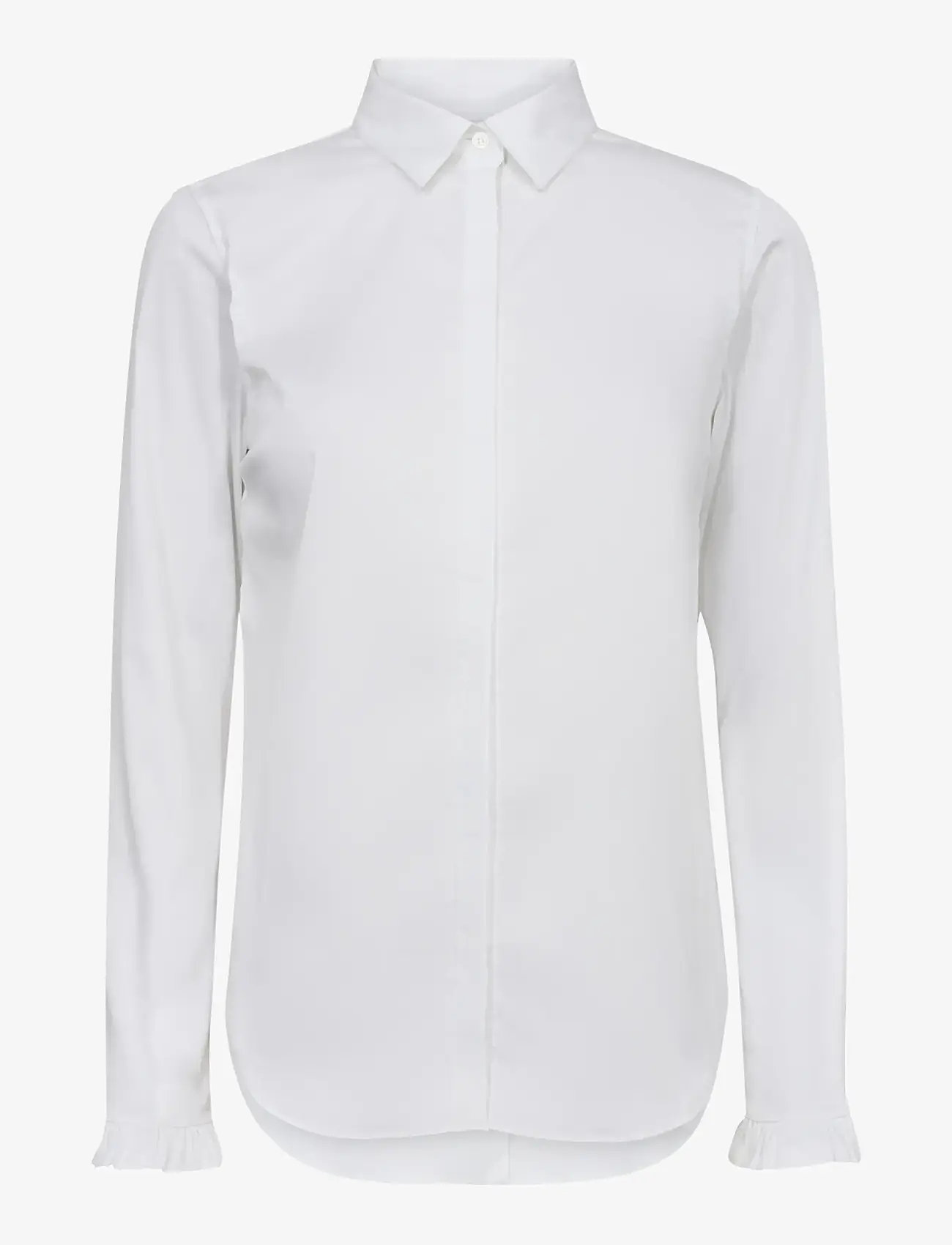 MOS MOSH - MMMattie Flip Shirt - langärmlige hemden - white - 0