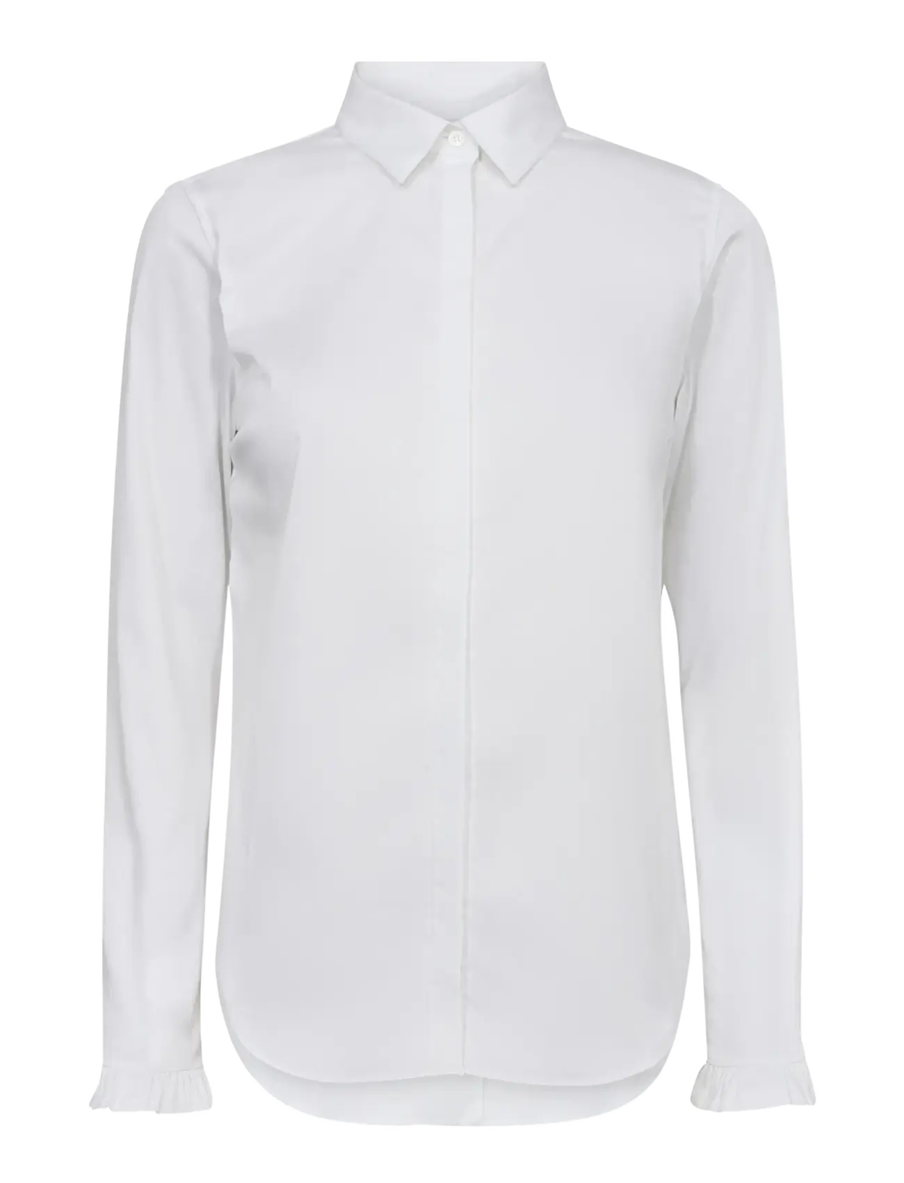 MOS MOSH MMMattie Flip Shirt - Bluser & Skjorter - WHITE / white