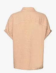 MOS MOSH - Aven SS Linen Shirt - linnen overhemden - ginger root - 1