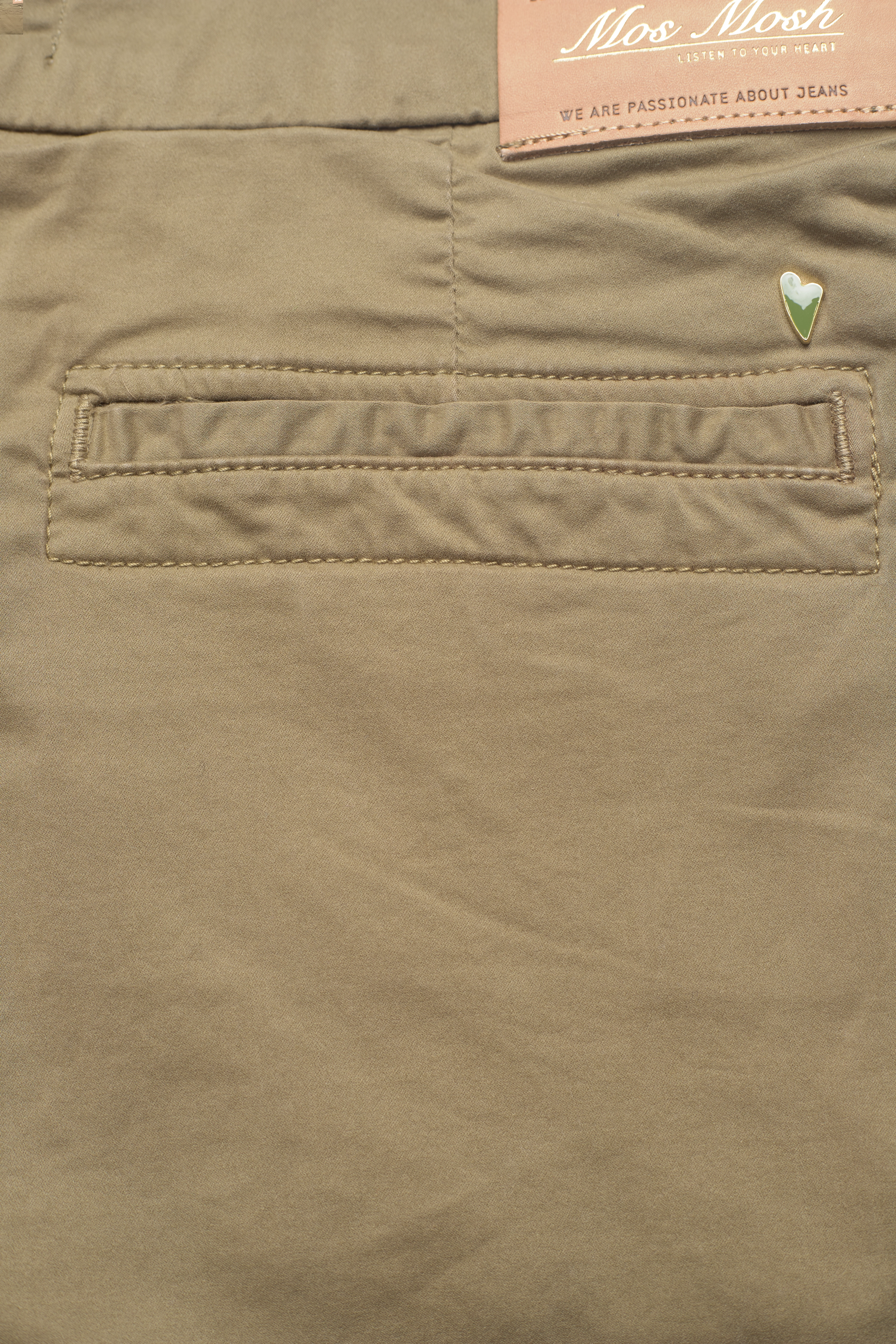 MOS MOSH - Adley Shorts - dusky green - 4