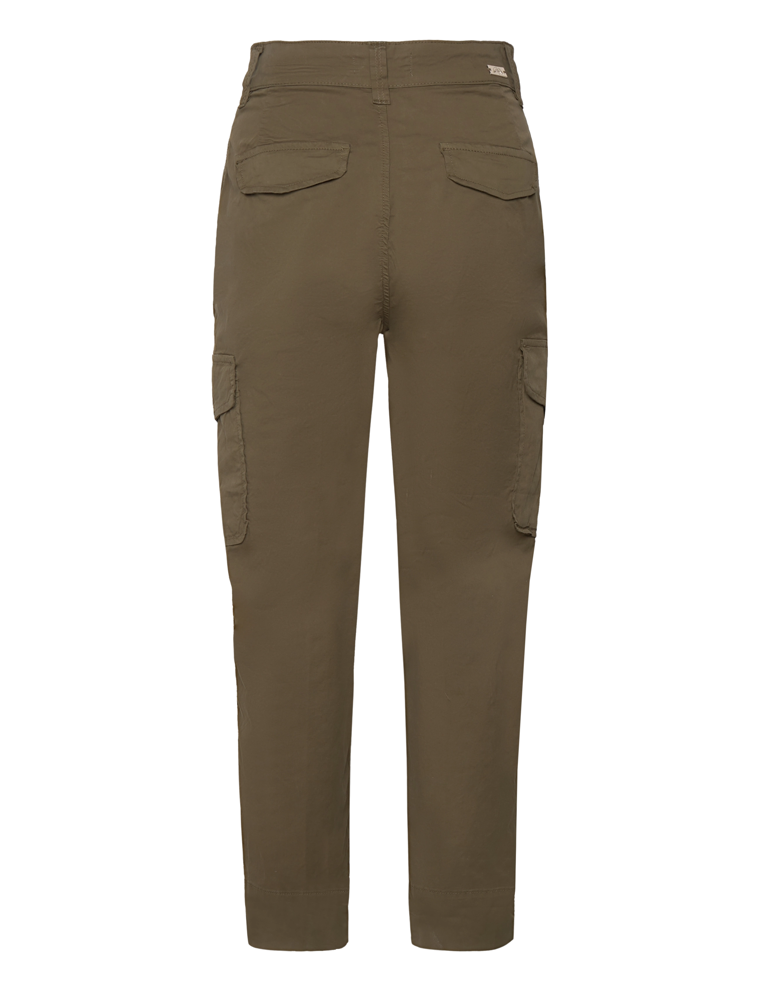 MOS MOSH - Madisane Paper Cargo Pant - cargobukser - olive night - 1