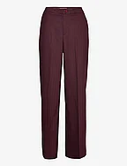 Jazey Cambric Pant - OXBLOOD RED