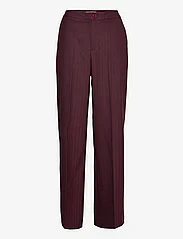 MOS MOSH - Jazey Cambric Pant - formell - oxblood red - 0