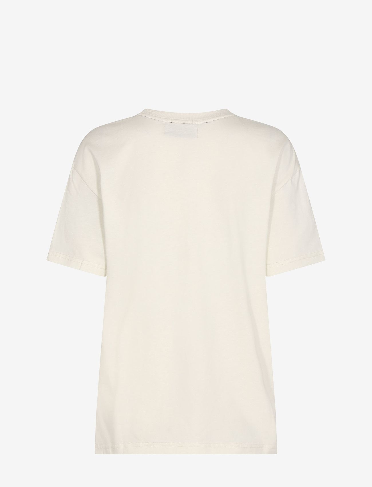 MOS MOSH - MMCandi O-Ss Flock Tee - ecru - 1