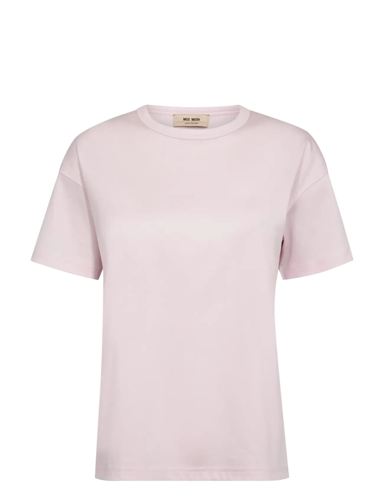MOS MOSH Aina O-Ss Tee Pink - L - Damen