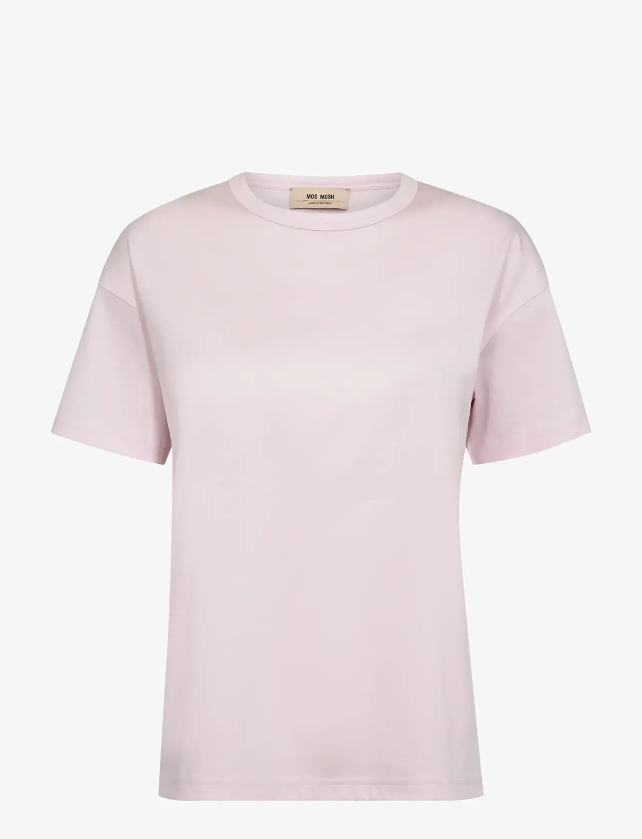 MOS MOSH - Aina O-SS Tee - t-shirts - ballet slipper - 0