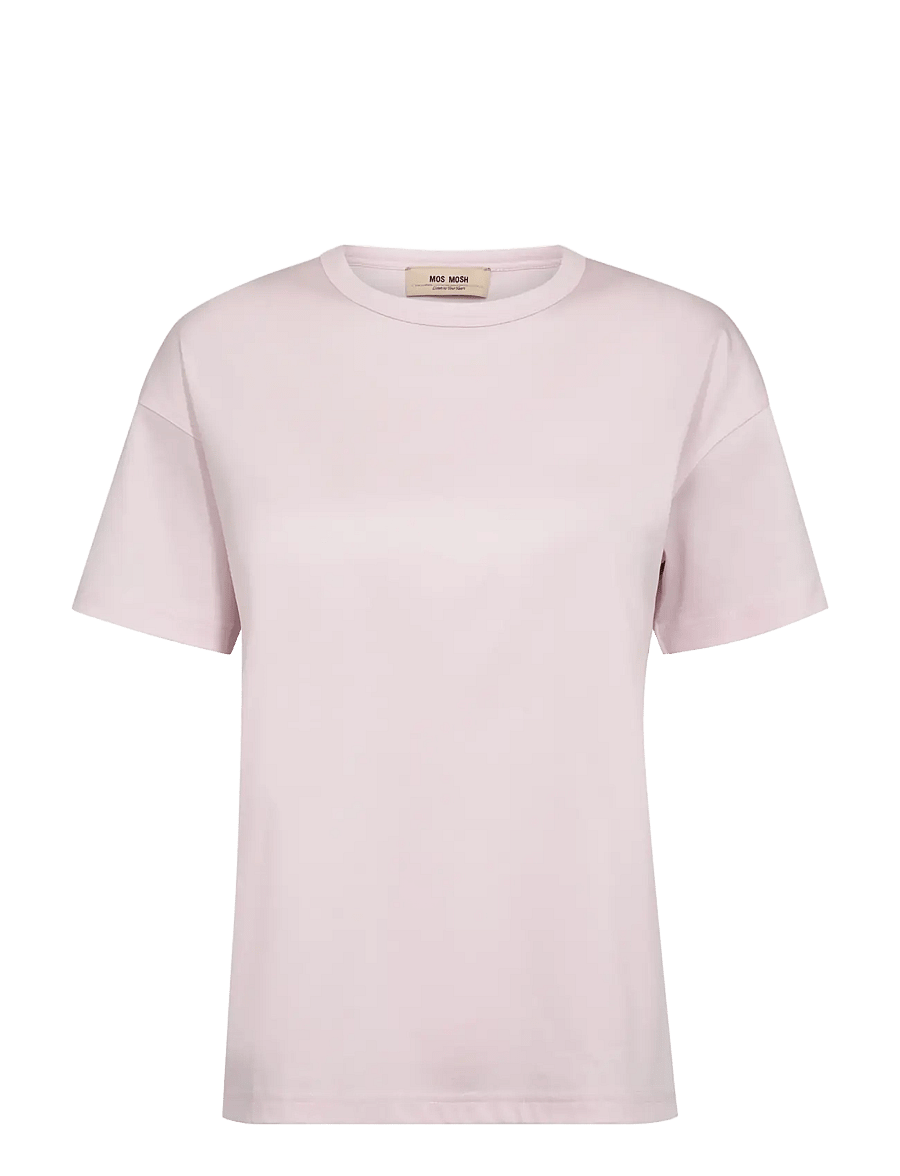 MOS MOSH - Aina O-SS Tee - t-shirts - ballet slipper - 1