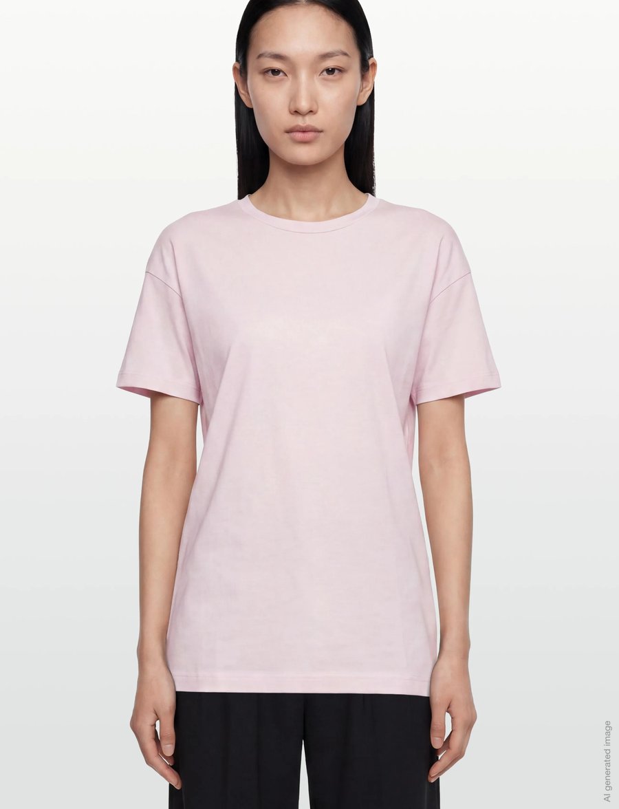 MOS MOSH - Aina O-SS Tee - t-shirts - ballet slipper - 3