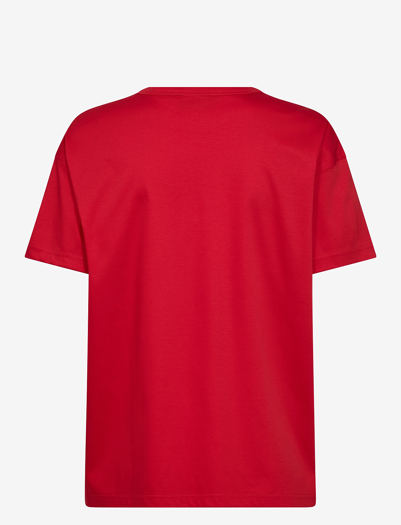 MOS MOSH - Aina O-SS Tee - t-shirts - chinese red - 1