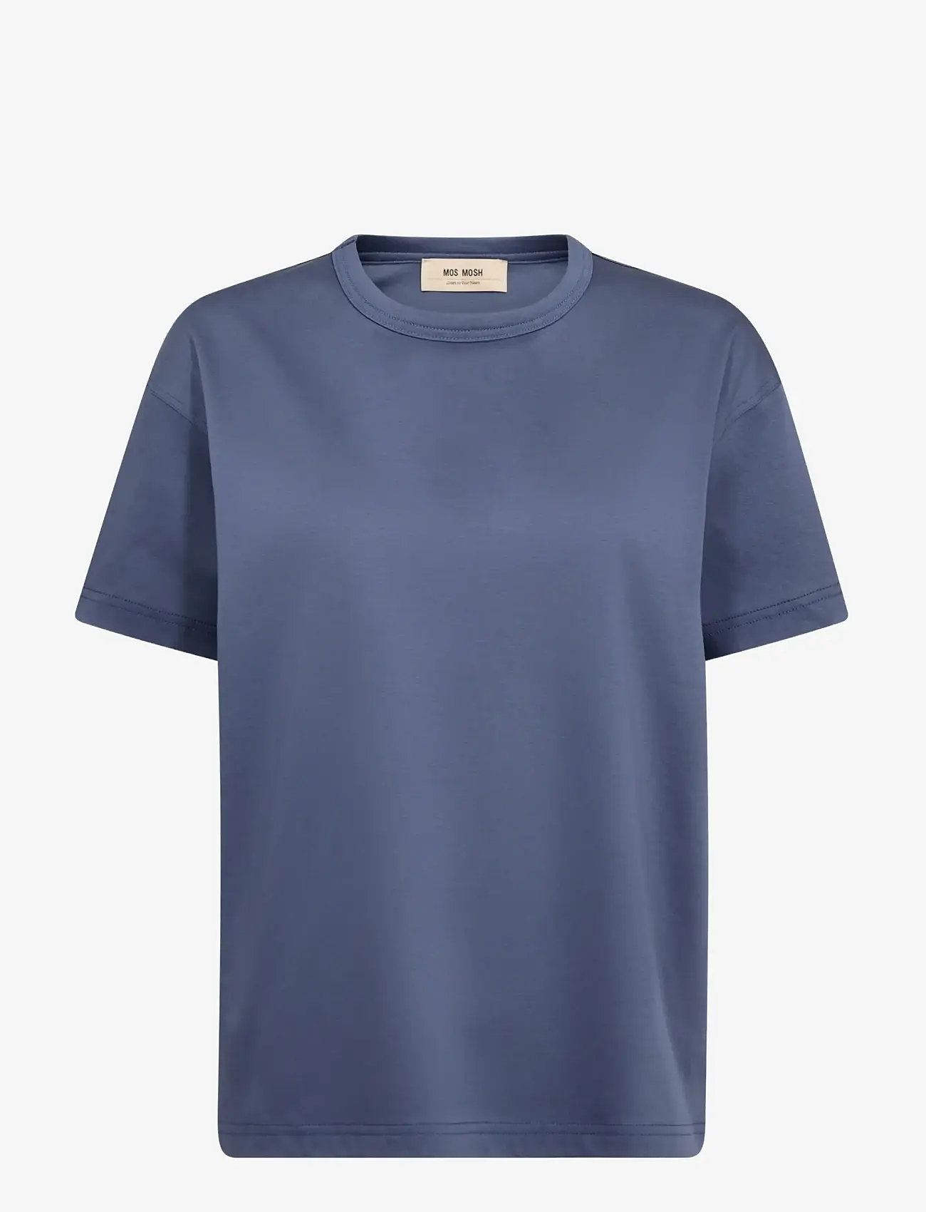 MOS MOSH - MMAina O-SS Tee - t-särgid - crown blue - 0
