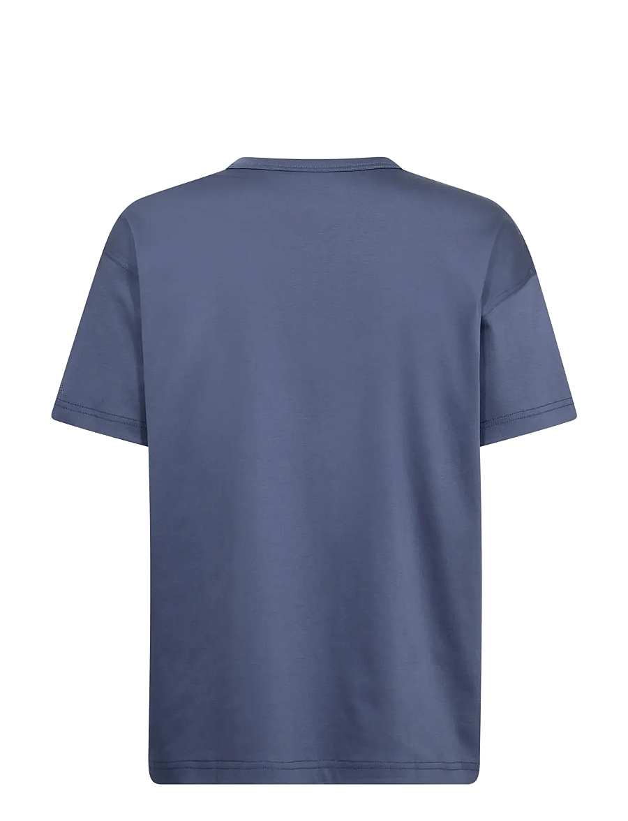 MOS MOSH - MMAina O-SS Tee - t-särgid - crown blue - 2