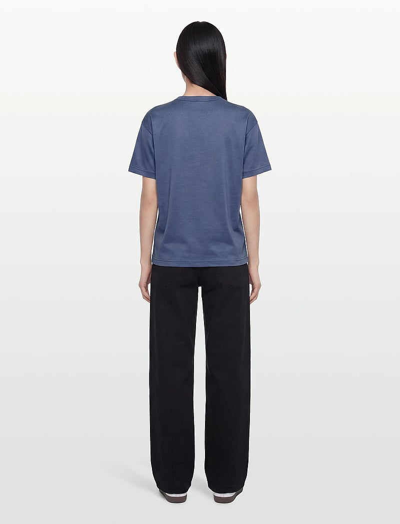 MOS MOSH - MMAina O-SS Tee - t-shirts - crown blue - 4