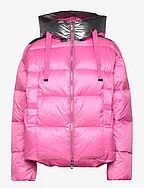 Lilou Puffer Down Jacket - WILD ORCHID