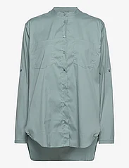 MOS MOSH - Arleth Shirt - long-sleeved blouses - lead - 0