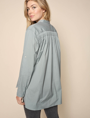 MOS MOSH - Arleth Shirt - long-sleeved blouses - lead - 2