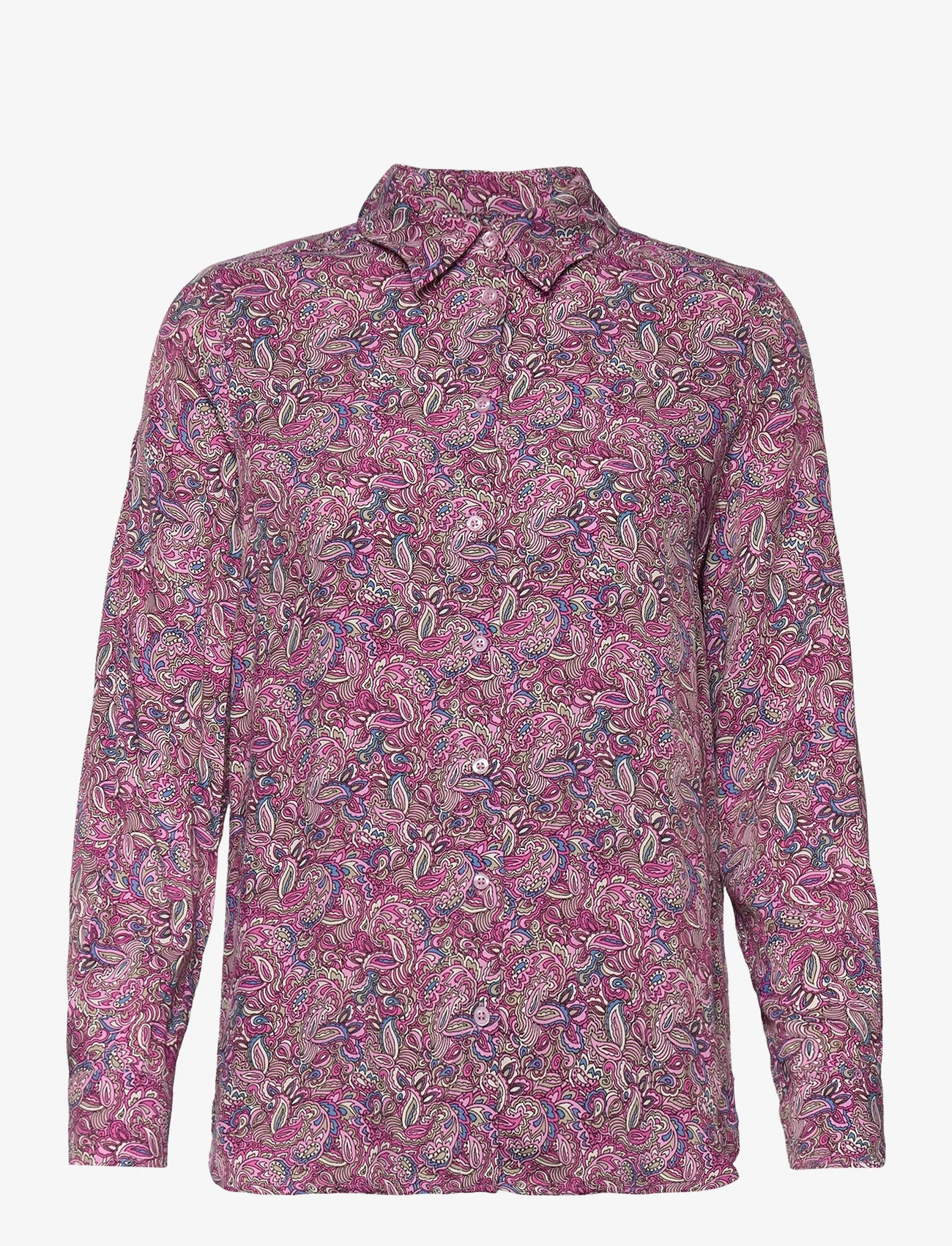 MOS MOSH - Taylor Twirl Shirt - langermede skjorter - lilac sachet - 0