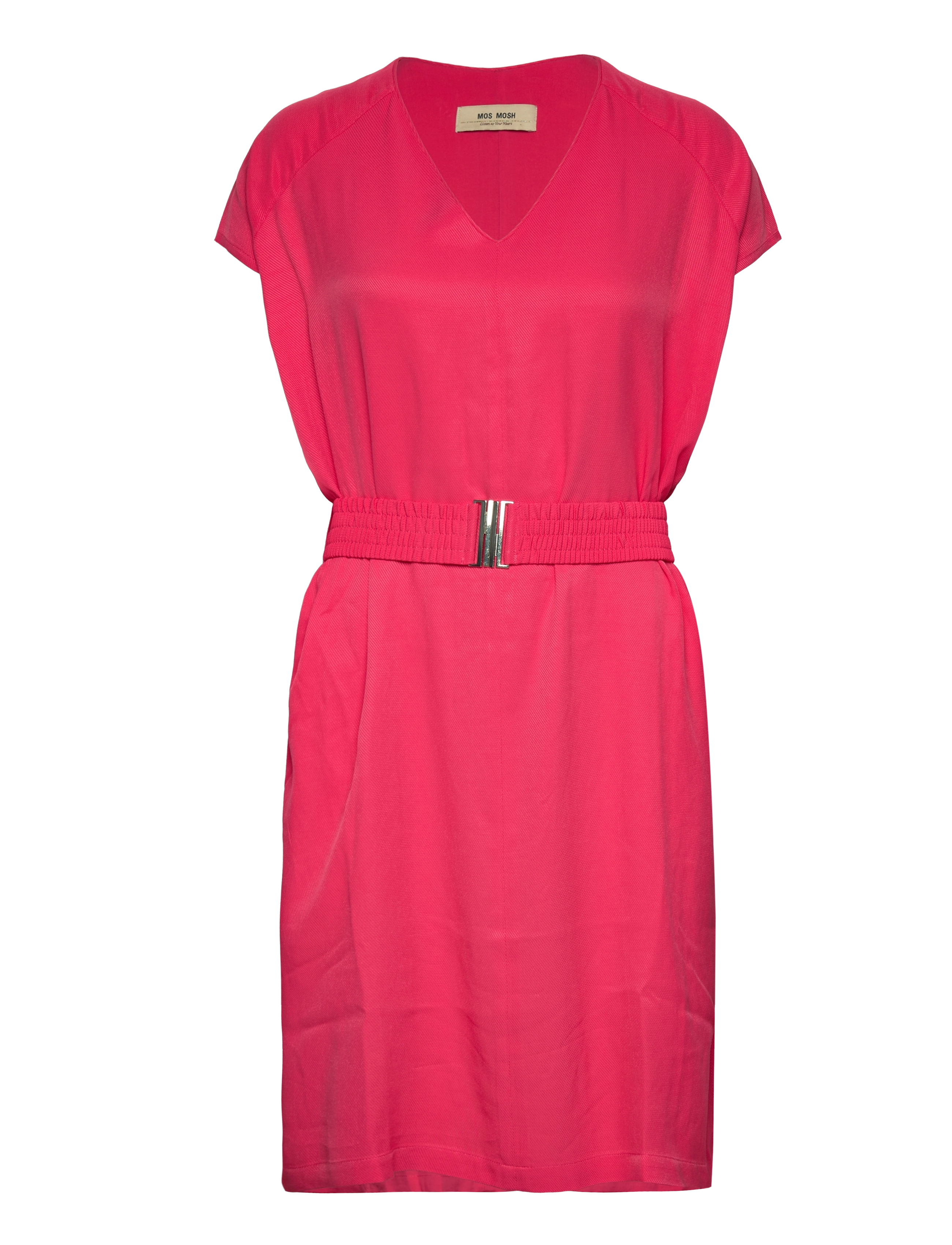 MOS MOSH Ridley Twill Viscose Dress - Kjoler - TEABERRY / pink/rose