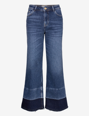 MOS MOSH - Dara Hem Jeans - schlaghosen - blue - 0