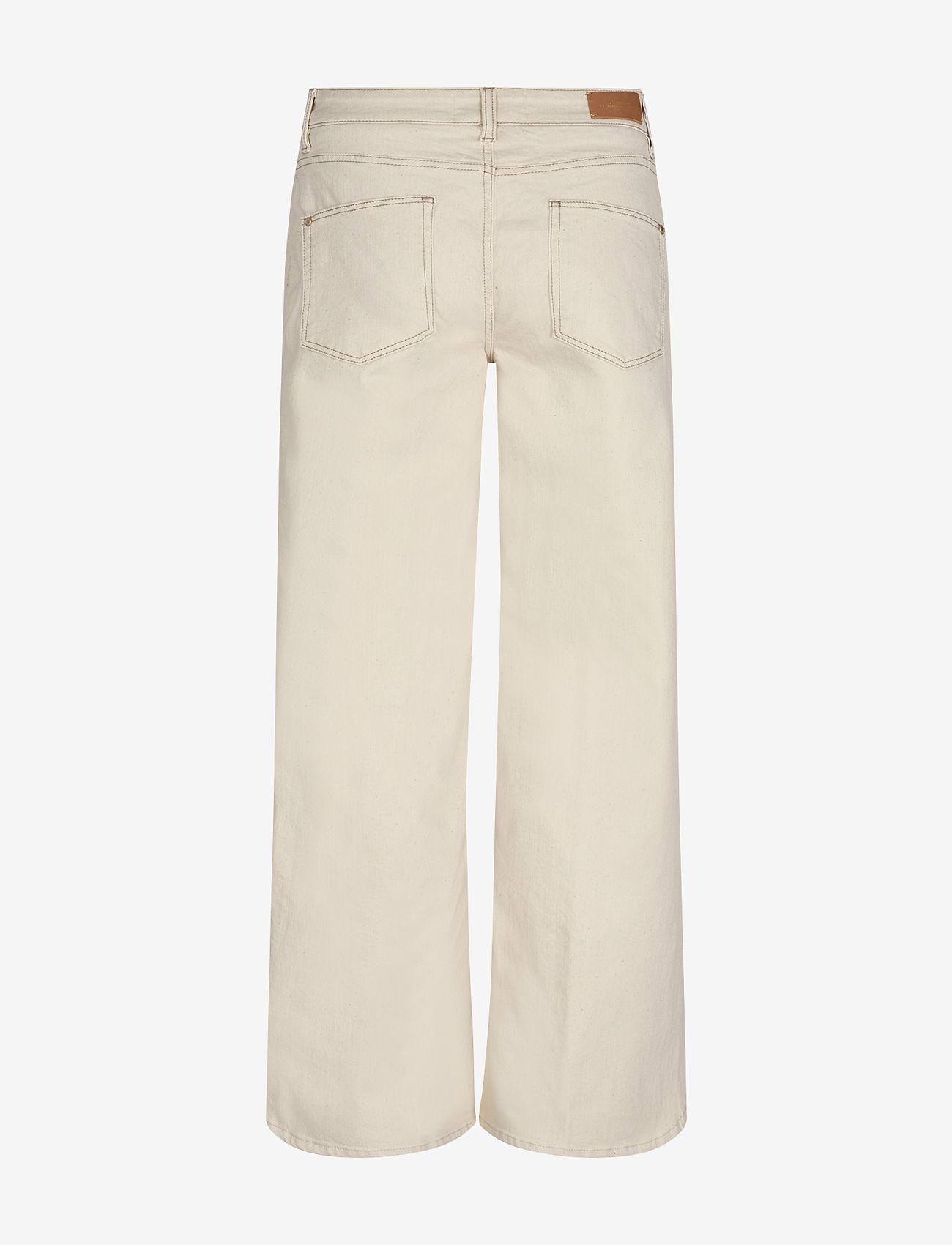 MOS MOSH - Reem Natural Jeans - leveälahkeiset farkut - birch - 1
