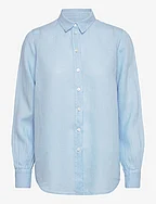 Karli Linen Shirt - CLEAR SKY